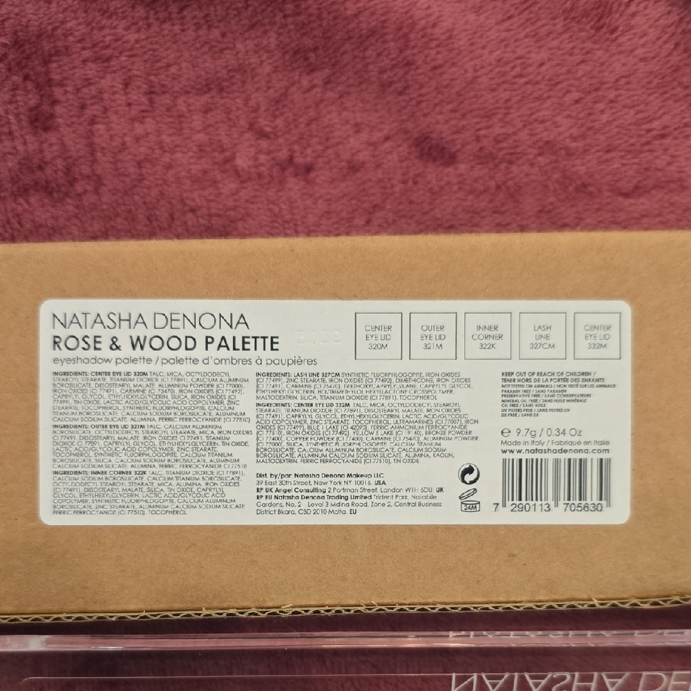 Natasha Denona Rose & Wood Eyeshadow Palette - - Picture 4 of 7